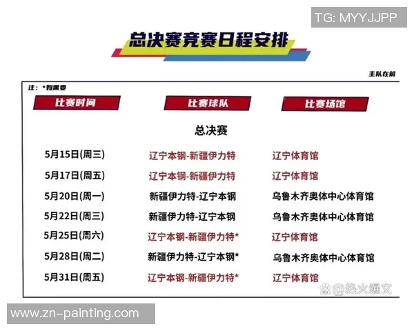 辽宁队迎战广东！CBA总决赛赛程表正式公布